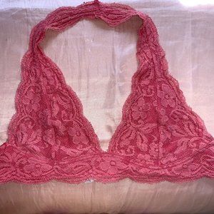 Tilly's Coral Lace Bralette